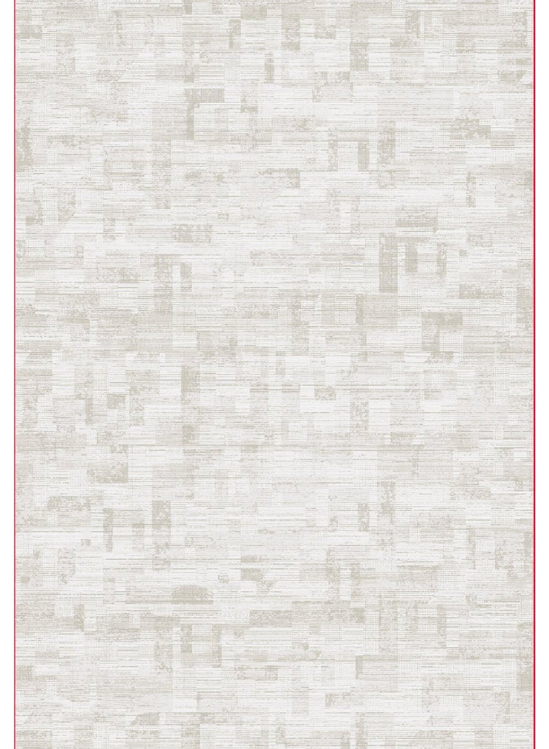 Alkaffary Rodina Area Rug, Large Living Room Carpet Majlis Rug, Durable Premium Material, 200X200 cm, Cream - Image 1